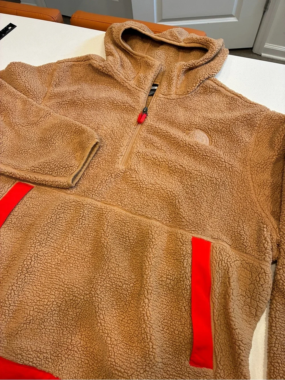 The North Face Mens XXL Campshire Sherpa Fleece Pullover Hoodie